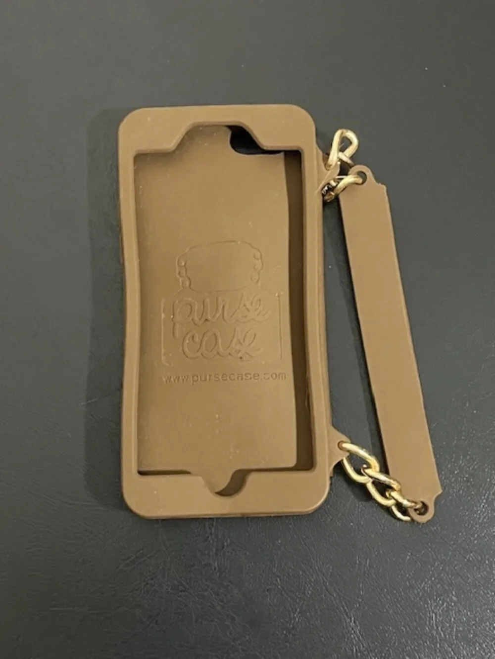 Brown Purse Case iPhone Holder